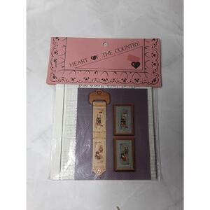 Heart of The Country Cross Stitch Pattern Heaven Sent HC 11